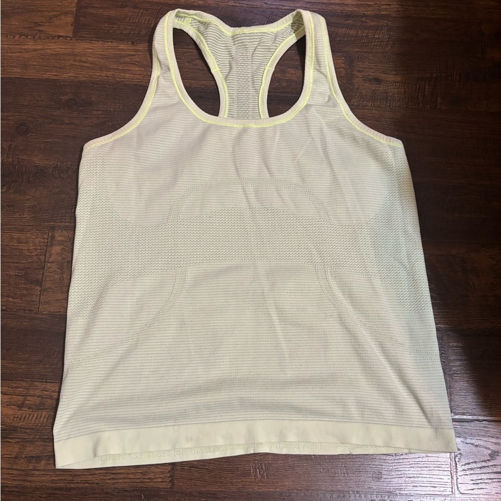 Lululemon swiftly waist length tank